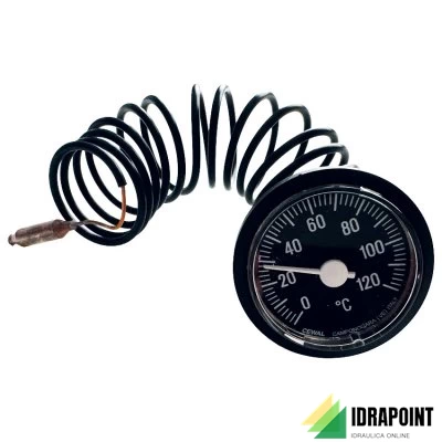 TERMOMETRO INCASSO CON CAPILLARE TCC 52