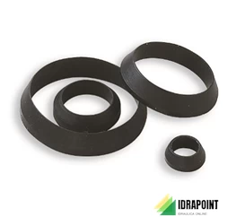 GUARNIZIONE CONICA PER TUBO SIFONE Ø 1