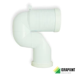 CURVA PER SCARICO WC TRASLATO Ø 110 MM