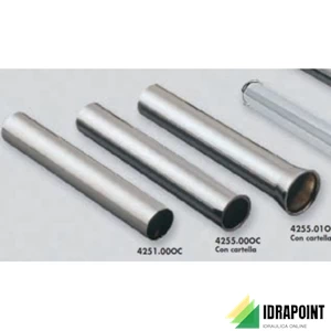 TUBO CON BORDO PER SIFONE Ø 1