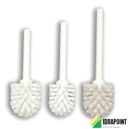 SCOPINI CON MANICO CM 12 BUSSOLA OTTONE FILETTATA M6