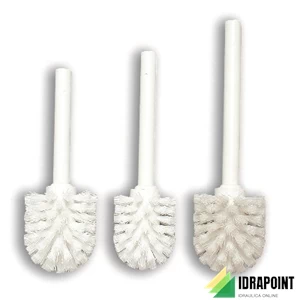 SCOPINI CON MANICO CM 12 BUSSOLA OTTONE FILETTATA M6