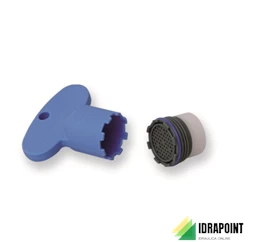 AERATORE CACHÈ TJ Ø18,5X1 NPI CON CHIAVETTA