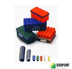 TASSELLO PLASTICA Ø 10X50 MM ARANCIO