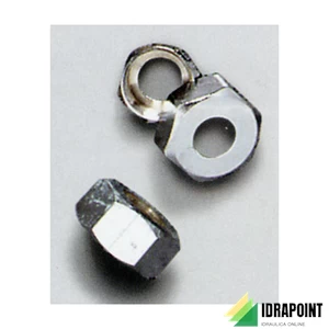 CALOTTA ESAGONALE CROMATA Ø 1