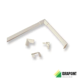 PROFILO FINITURA BORDO VASCA BIANCO EUROPEO