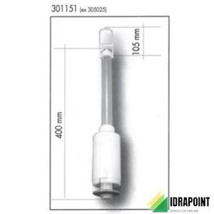 VALVOLA SCARICO PER CASSETTA INCASSO FUTURA