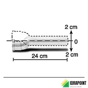 CANOTTO ECCENTRICO BIANCO PUCCI