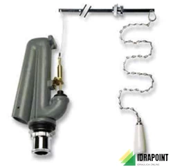 BATTERIA TIPO CATIS IN GHISA E CATENELLA CROMATA