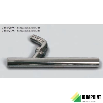 TUBO CROMATO SIFONE Ø 26X250 MM CON SCARICO LAVATRICE