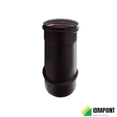 TUBO INOX PELLET Ø 80X250 MM