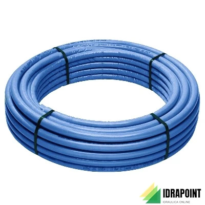 TUBO MULTISTRATO RIVESTITO BLU Ø 26X3 MM