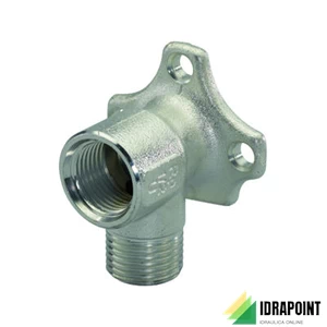 TERMINALE UNIPIPE CON FLANGIA AVVITAMENTO Ø 1/2