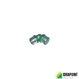 GOMITO UNIPIPE DOPPIO 90° Ø 40X40 MM