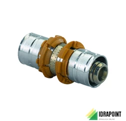 MANICOTTO UNIPIPE DOPPIO Ø 16X16 MM