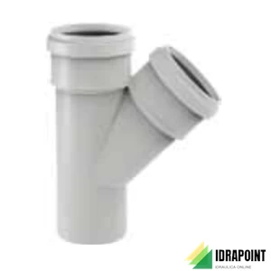 BRAGA PP INNESTO 45° Ø 58X58 MM SILERE