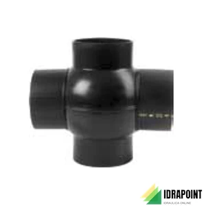 PEHD BRAGA 180° A SFERA 2 VIE Ø 110X110 MM