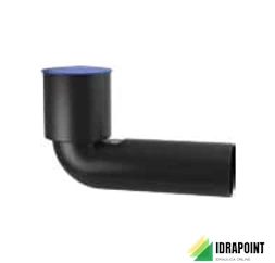 PEHD CURVA WC MANICOTTO PROLUNGATA Ø 110 MM