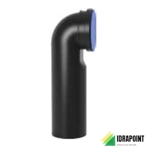 PEHD MANICOTTO CON CURVA SCARICO A PARETE Ø 110 MM