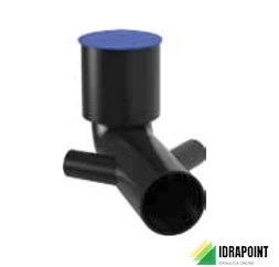 PEHD CURVA WC MANICOTTO PROLUNGATA Ø 110X50X50 MM