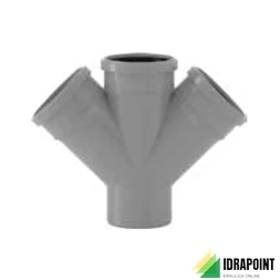 BRAGA DOPPIA A 67° INNESTO Ø 110X50 MM