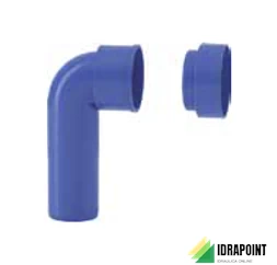 CURVA TECNICA TRIPLUS Ø 32/46 MM CON TAPPO