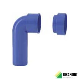 CURVA TECNICA TRIPLUS Ø 32/46 MM CON TAPPO