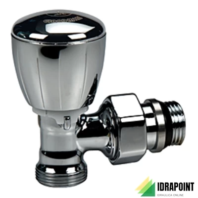 VALVOLA A SQUADRA PER TERMOARREDO TERMOST. Ø 1/2