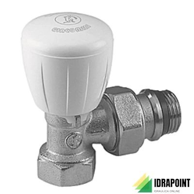 VALVOLA A SQUADRA TERMOSTATIZZABILE X FERRO - Ø 3/4