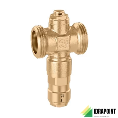 VALVOLA ANTIGELO IN OTTONE 3-4° C PER P.C. Ø 1.1/4