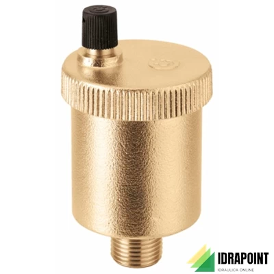 VALVOLA AUTOMATICA SFOGO ARIA MINICAL IN OTTONE Ø 1/2