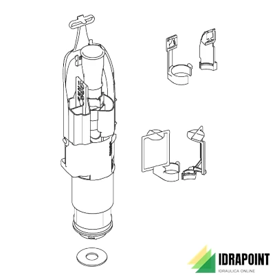 VALVOLA DI SCARICO OLI74/EVO/OLI80