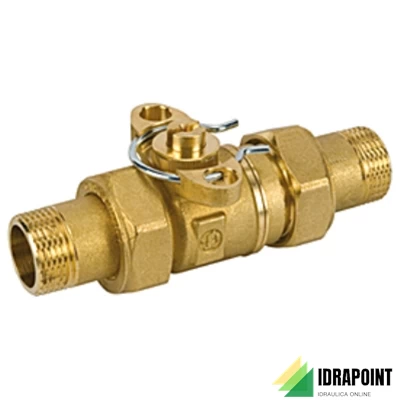 VALVOLA DI ZONA A 2 VIE MOTORIZZABILE CON BOCCHETTONE Ø 3/4