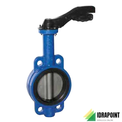 VALVOLA FARFALLA WAFER DN 50 - Ø 63 MM PN10/16 LUCCHETTABILE