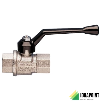 VALVOLA SFERA 1700 P. TOT. CON LEVA ALLUMINIO Ø 1/2