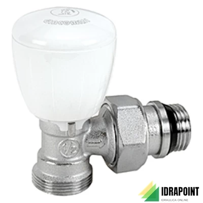 VALVOLA SQUADRA TERMOSTATIZZABILE X RAME - Ø 3/8