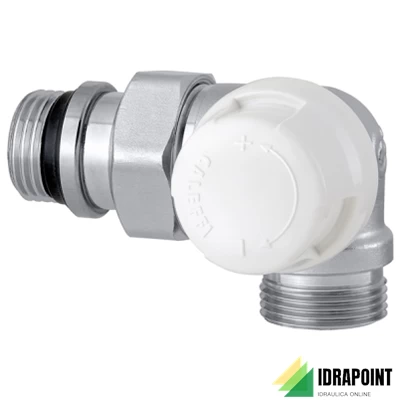 VALVOLA TERMOSTATICA DOPPIA SQUADRA Ø 1/2