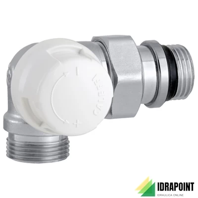 VALVOLA TERMOSTATICA DOPPIA SQUADRA Ø 1/2