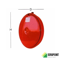 VASO ESPANSIONE PIATTO PER CALDAIE LT. 6