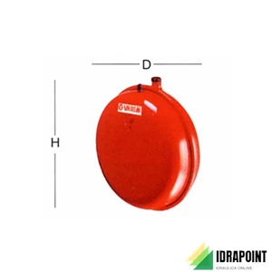 VASO ESPANSIONE BOMBATO PER CALDAIE LT. 6