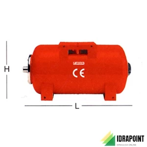 VASO A MEMBRANA ORIZZONTALE CON BASE  LT. 20