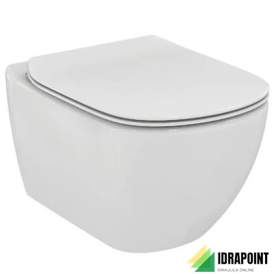 VASO SOSPESO ACQUABLADE CON SEDILE  - SERIE TESI BIANCO EURO