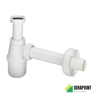 SIFONE BOTTIGLIA 5725 PP BN PER LAVABO Ø 1.1/4