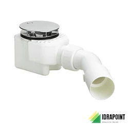 PILETTA SIFOIDE 6929 DOCCIA USCITA A 45° PP Ø 90X40/50 MM