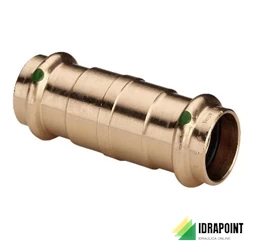 MANICOTTO 2215.5 IN BRONZO X ACQUA Ø 15 F/F