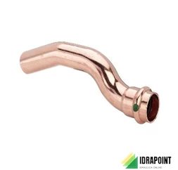 RACCORDO SORPASSO 2428 IN RAME X ACQUA Ø 15 F/F