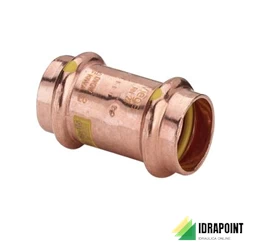 MANICOTTO 2615 CON BATTENTE RAME PRESSIONE GAS Ø 15 F/F