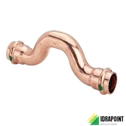 RACCORDO SORPASSO 2428 IN RAME X ACQUA Ø 15 F/F