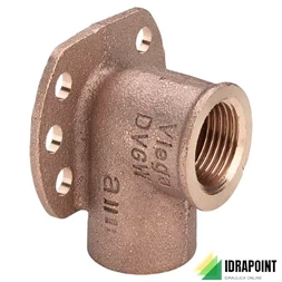 GOMITO BRONZO FILETTATO FEMMINA Ø 3/4