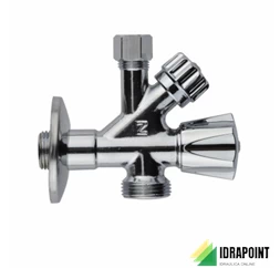 RUBINETTO SOTTOLAVABO CON ATTACCO LAVATRICE Ø1/2